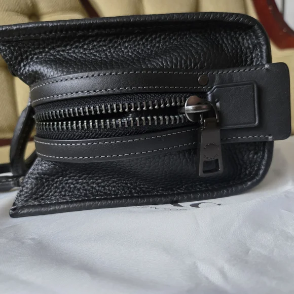 Coach Rogue 20 Black And Pewter HDW - Picture 4 of 16
